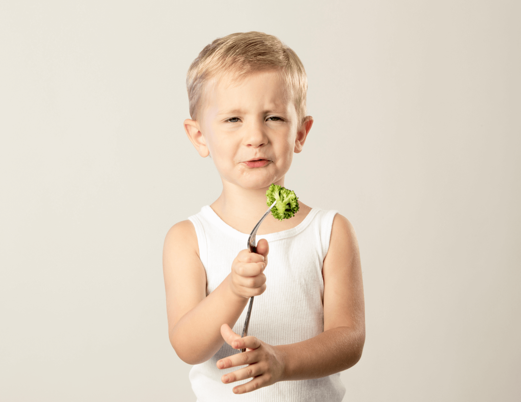Child picky about brocolli